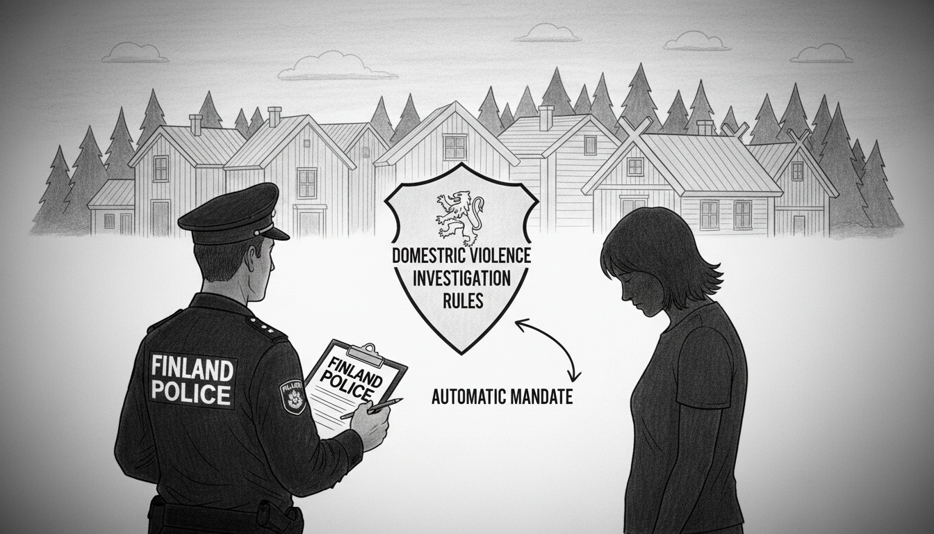 Finland Police Tighten Domestic Violence Investigation Rules