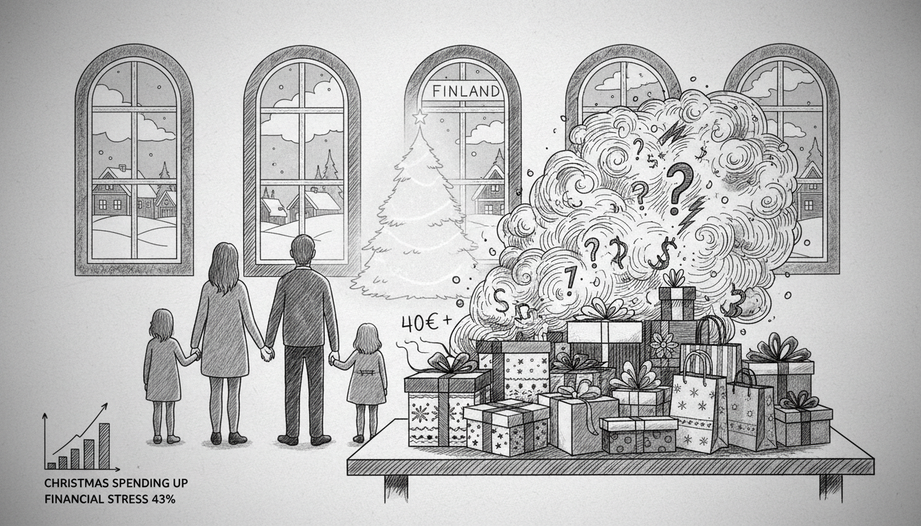 Finnish Households Increase Christmas Spending Amid Economic Concerns