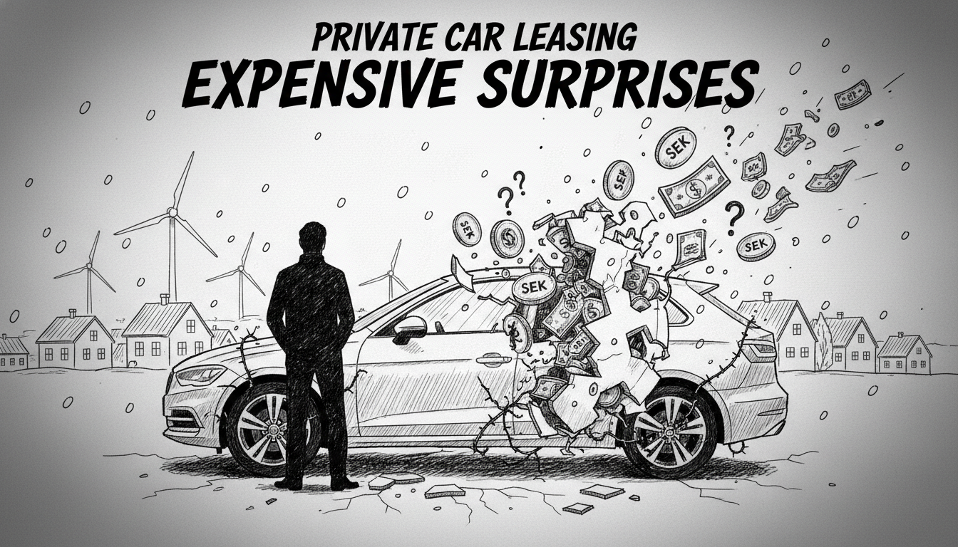 Private Car Leasing Can Bring Expensive Surprises