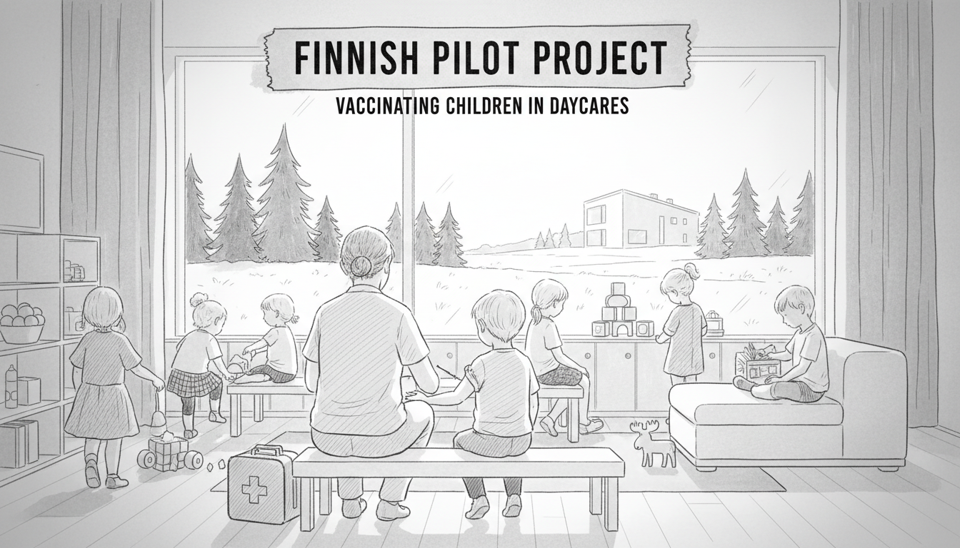 Finnish Pilot Project Vaccinates Children in Daycares to Boost Coverage