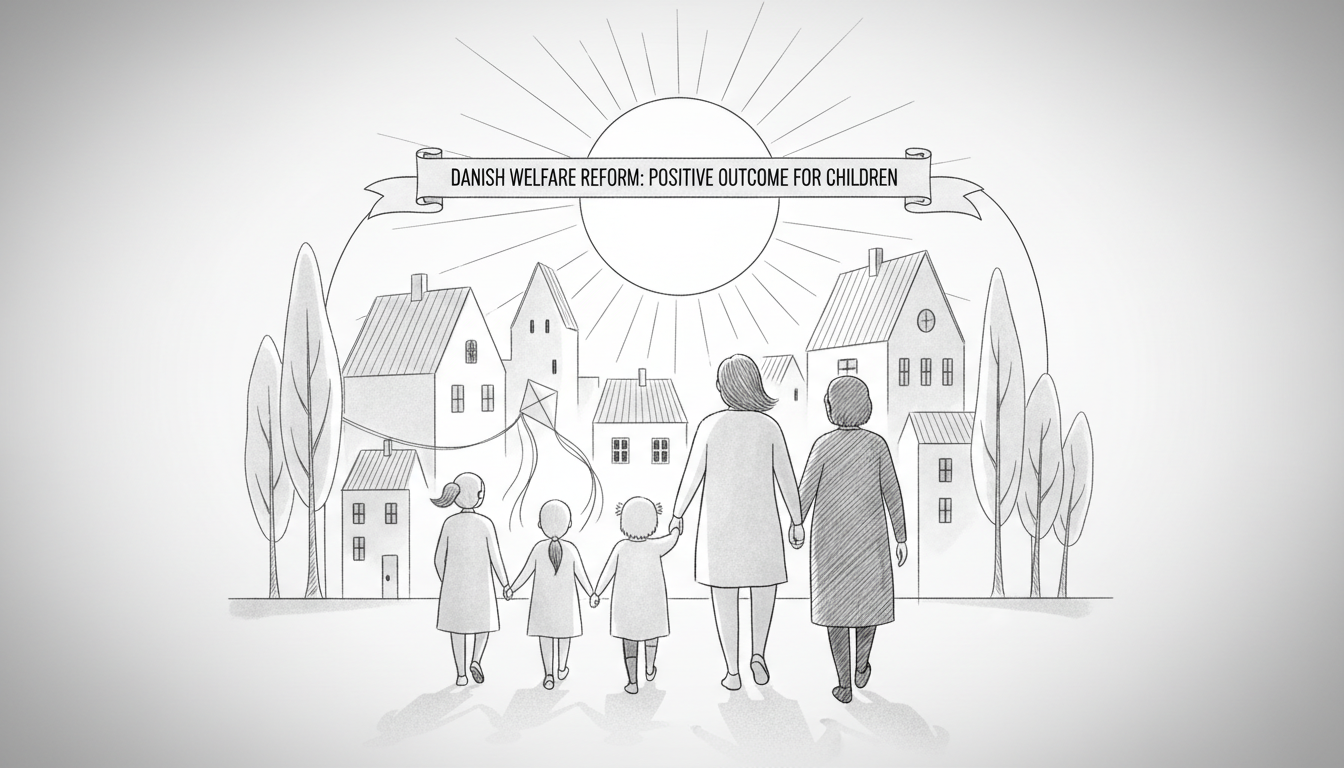 Danish welfare reform yields fewer poor children than feared