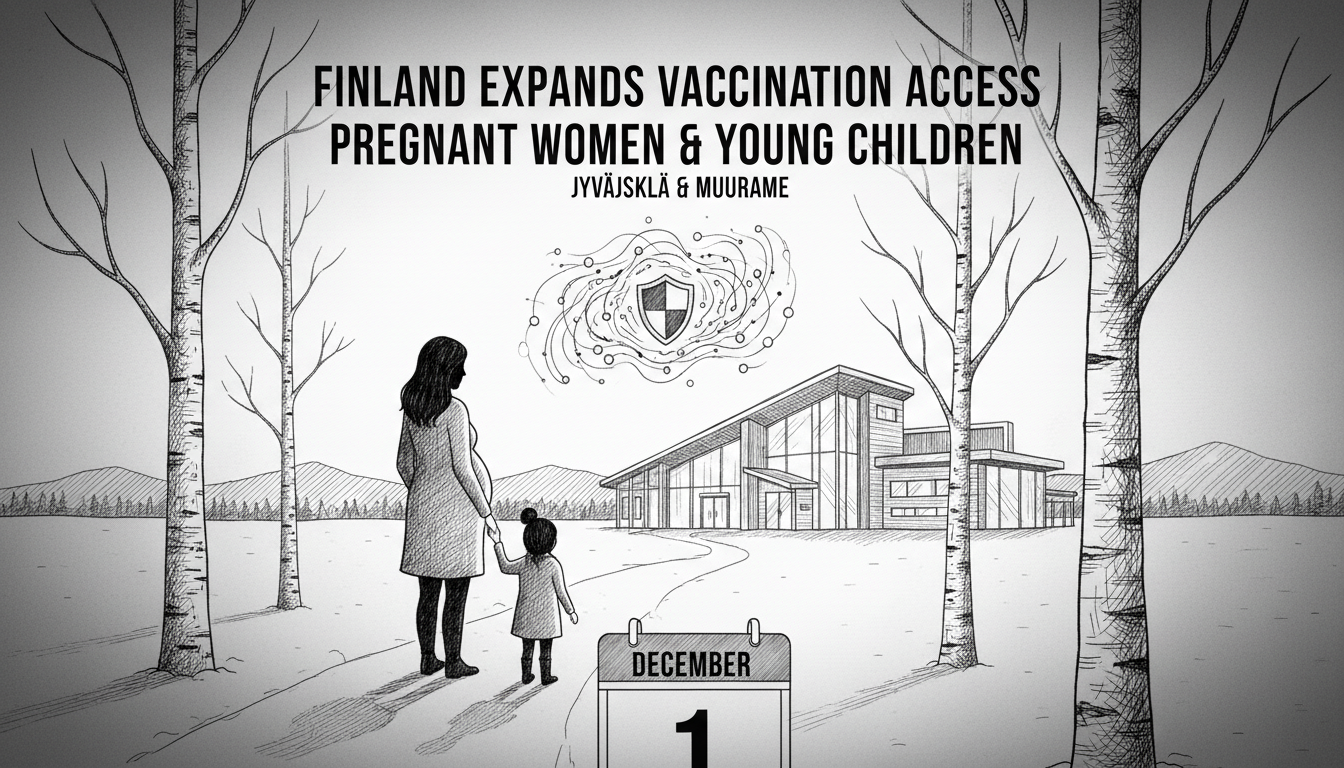 Finland Expands Influenza Vaccination Access for Pregnant Women and Young Children