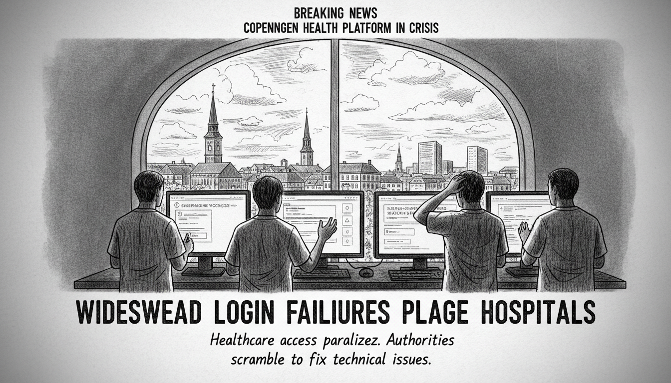 Copenhagen Health Platform Faces Widespread Login Issues