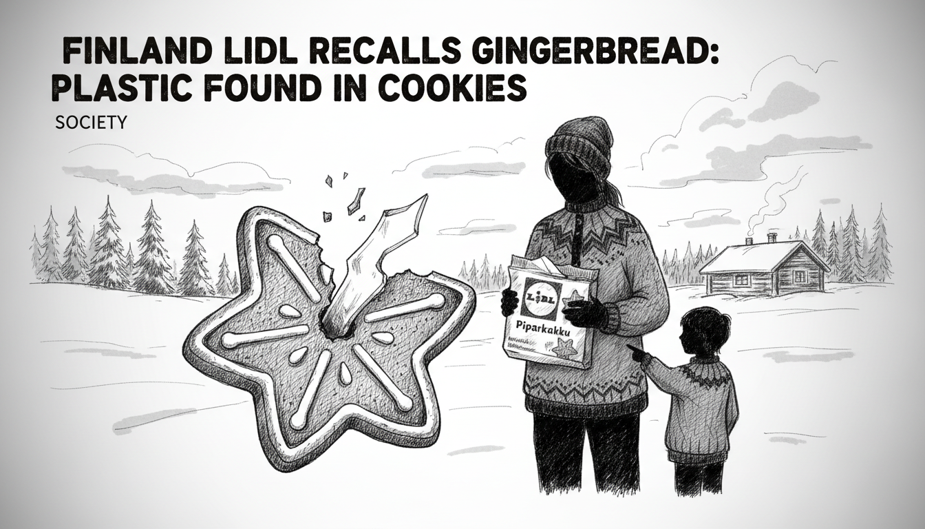 Finland Lidl Recalls Gingerbread: Plastic Found in Cookies