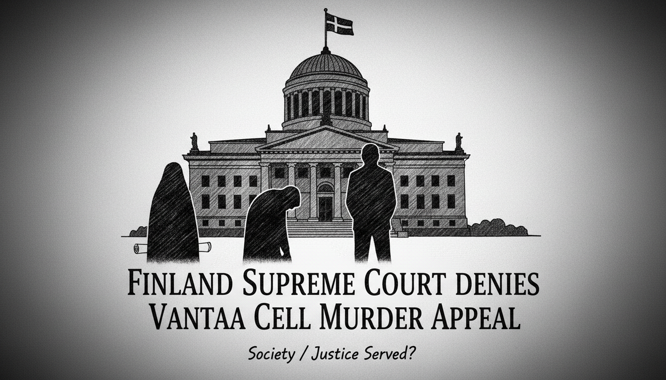 Finland Supreme Court Denies Vantaa Cell Murder Appeal