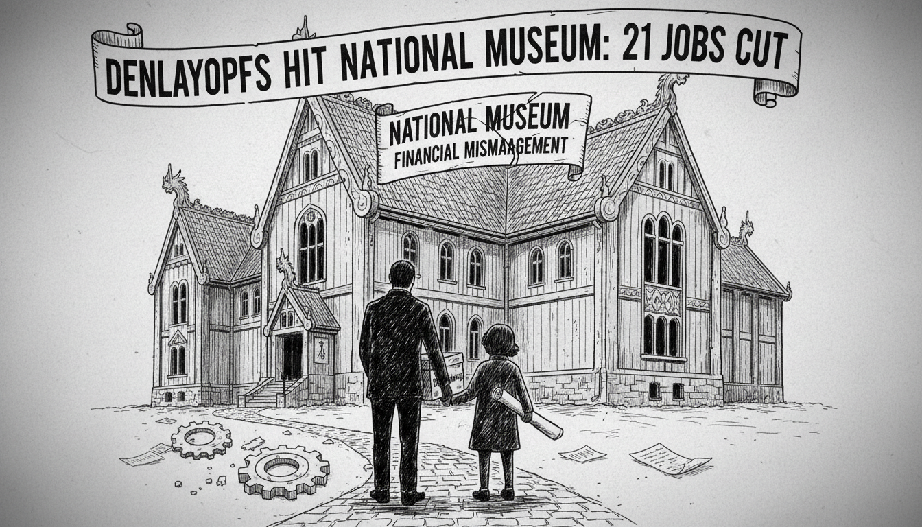 Denlayoffs Hit National Museum: 21 Jobs Cut After Financial Mismanagement