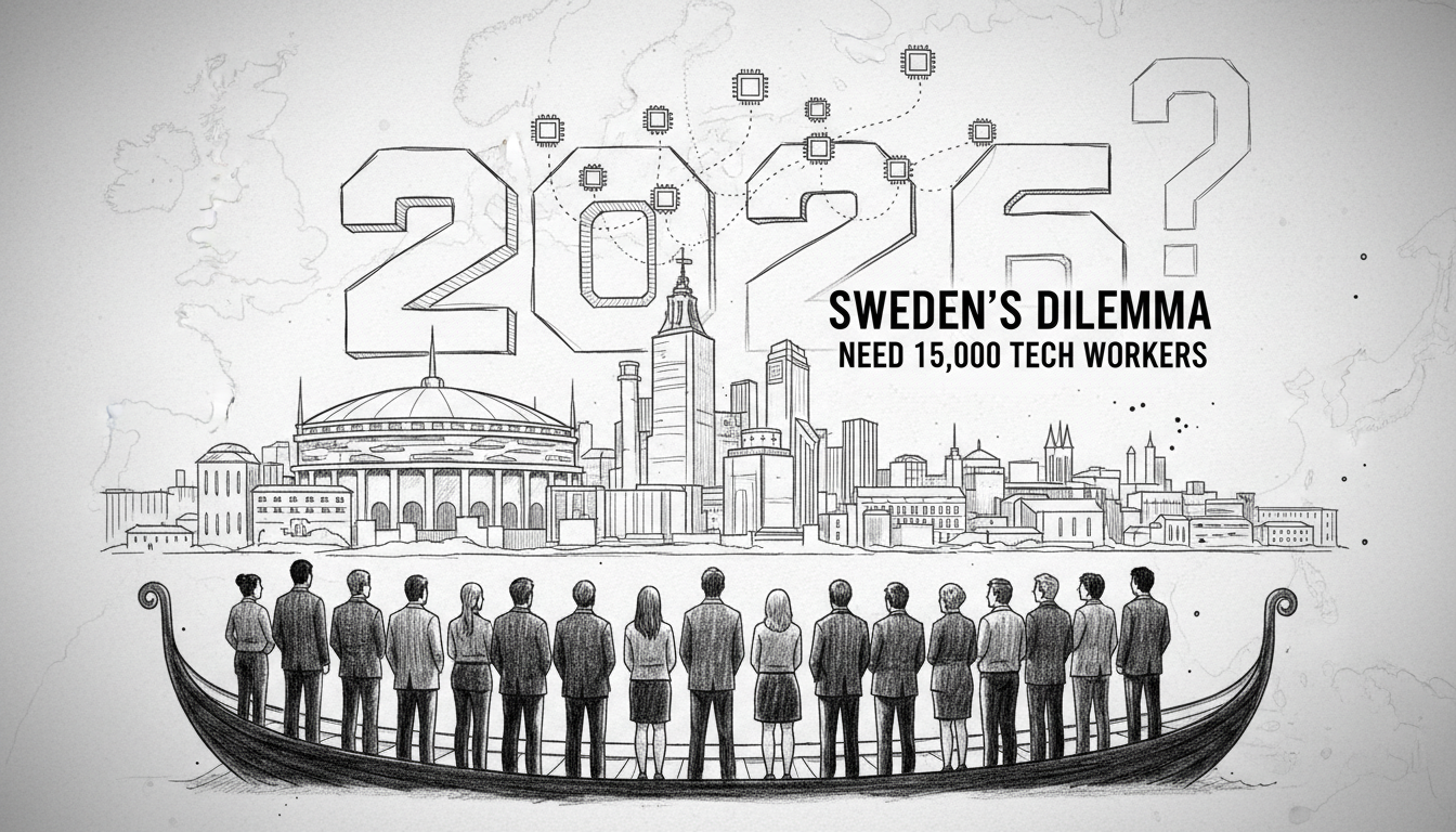 Sweden's 2026 Dilemma: Needing 15,000 Foreign Tech Workers
