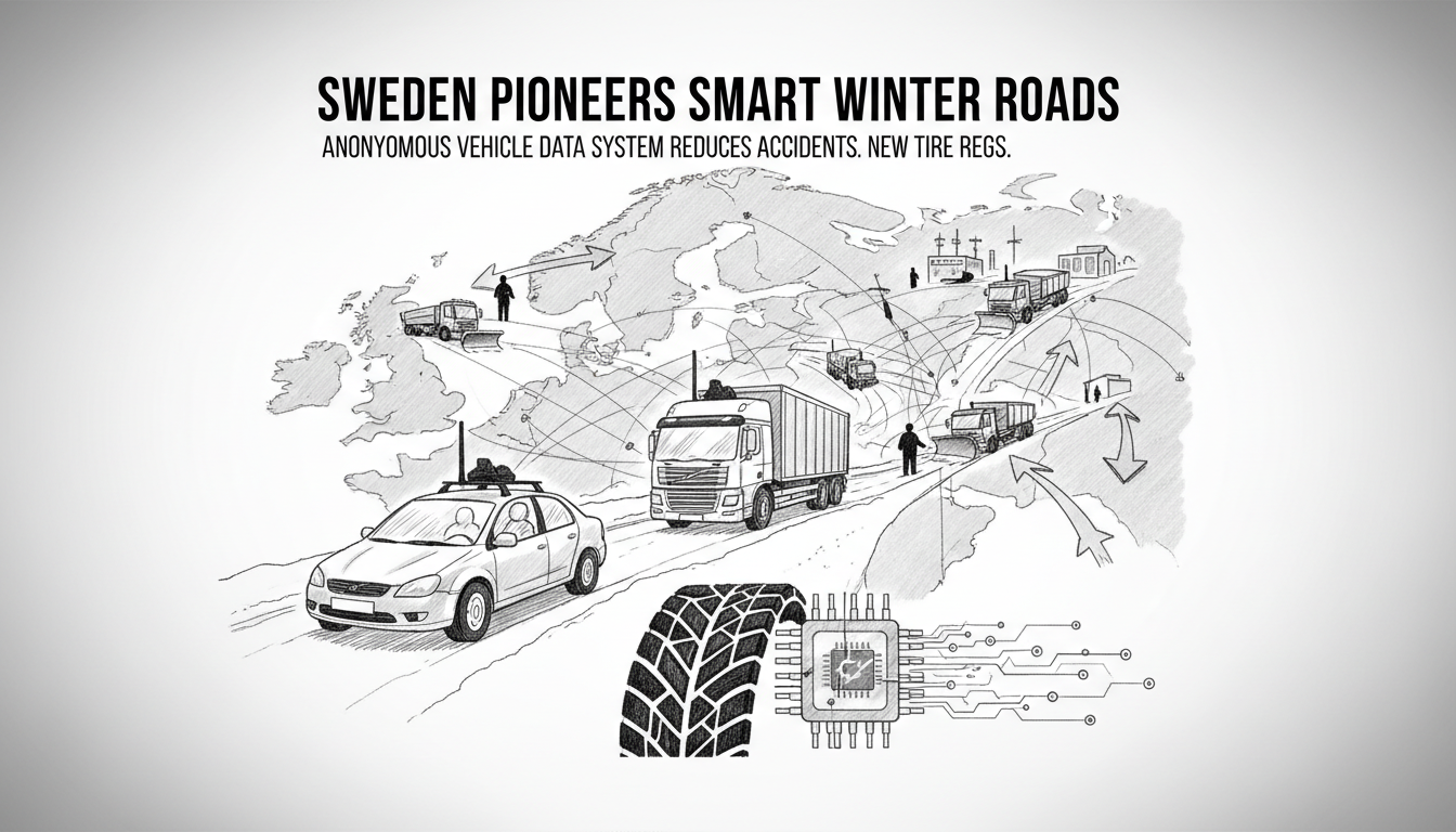 New Vehicle Data System Aims to Reduce Winter Road Accidents