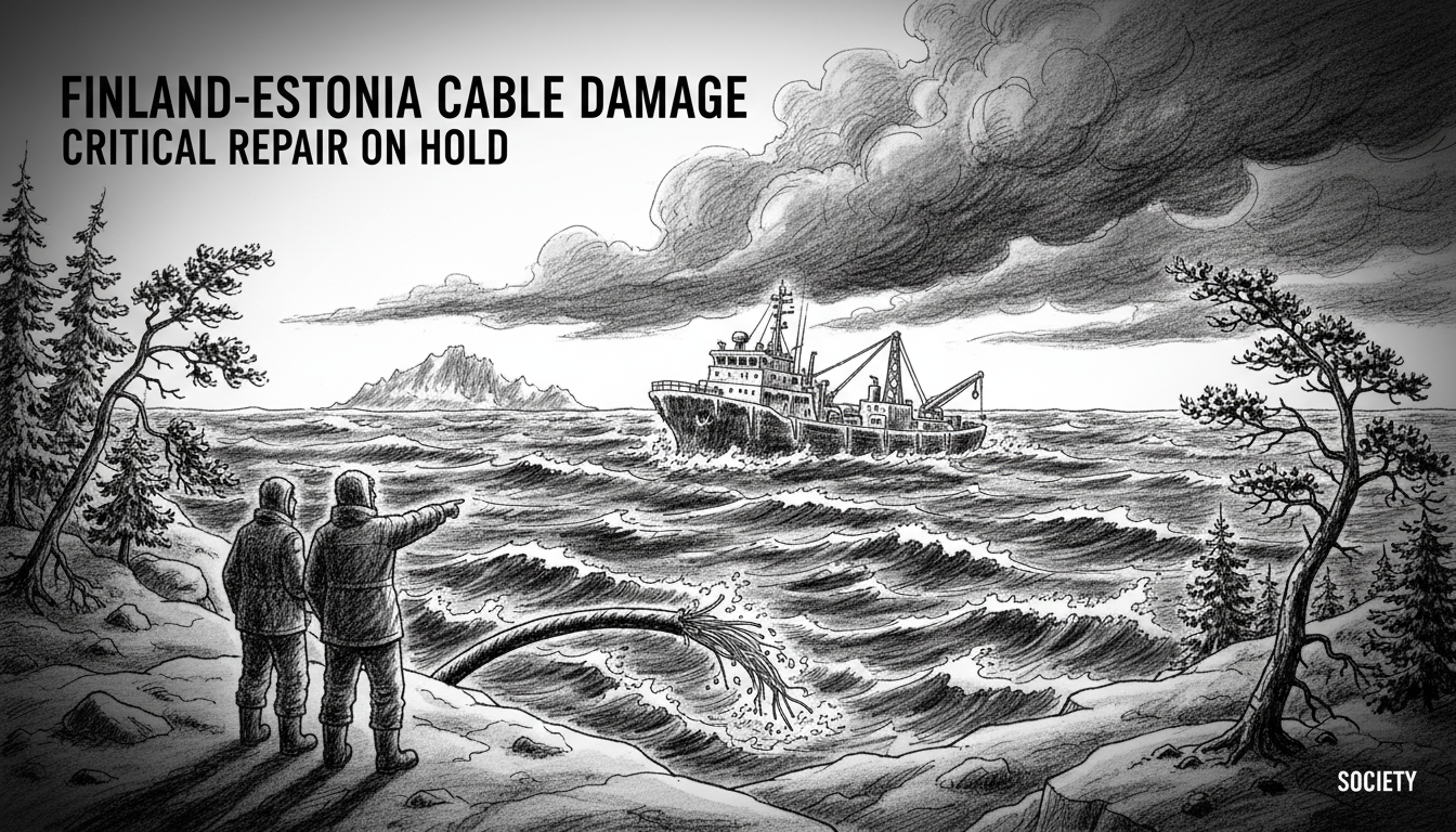 Finland-Estonia Cable Damage: Critical Repair on Hold