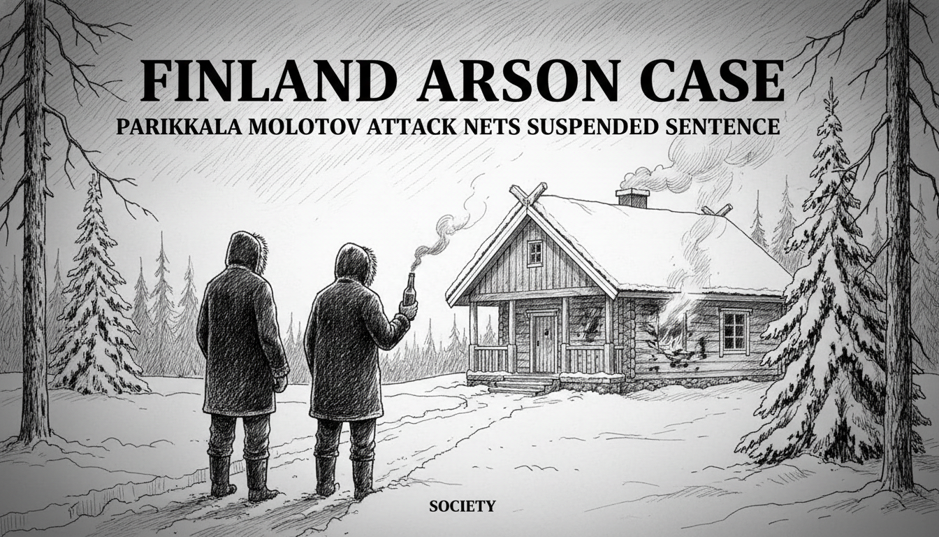 Finland Arson Case: Parikkala Molotov Attack Nets Suspended Sentence