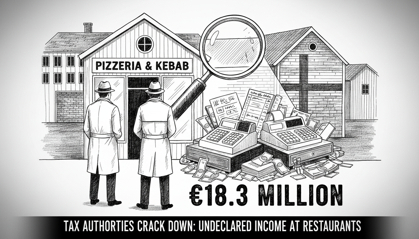 Tax Authorities Crack Down on Pizzerias and Kebab Shops