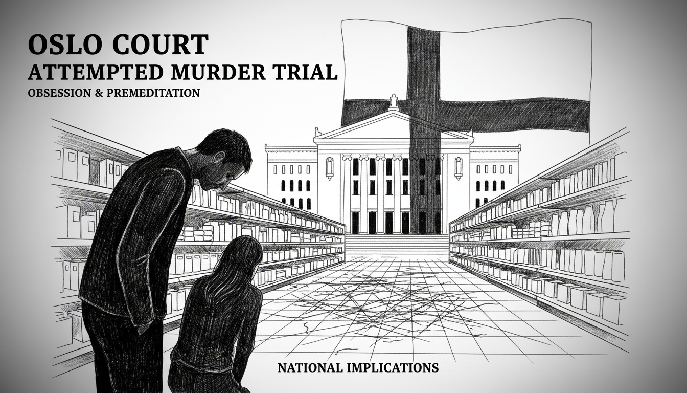 Oslo Court Hears Chilling Details in Attempted Murder Trial