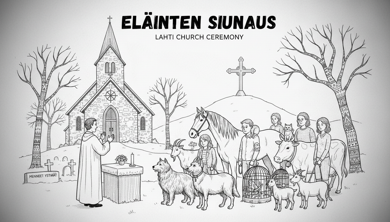 Finnish Pastor to Bless Animals in Lahti Church Ceremony
