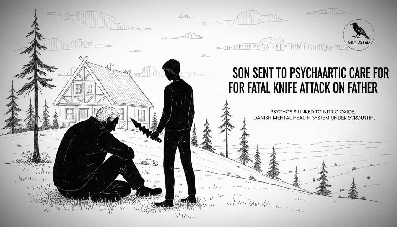 Son Sent to Psychiatric Care for Fatal Knife Attack on Father in Grindsted