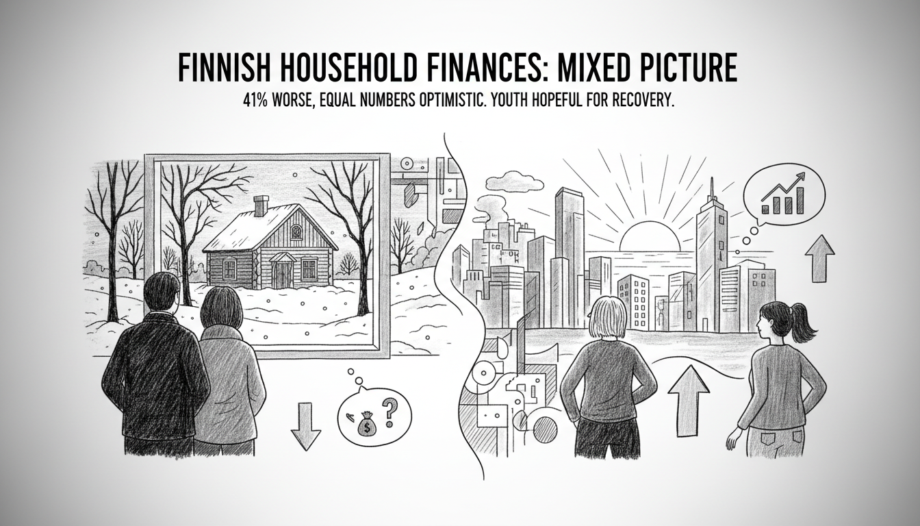 Finnish Household Finances Show Mixed Picture in Latest Survey