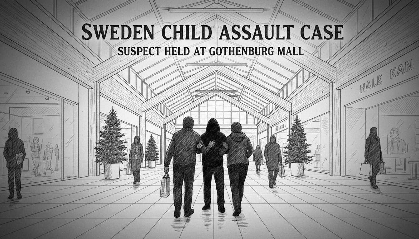 Sweden Child Assault Case: Suspect Held At Gothenburg Mall