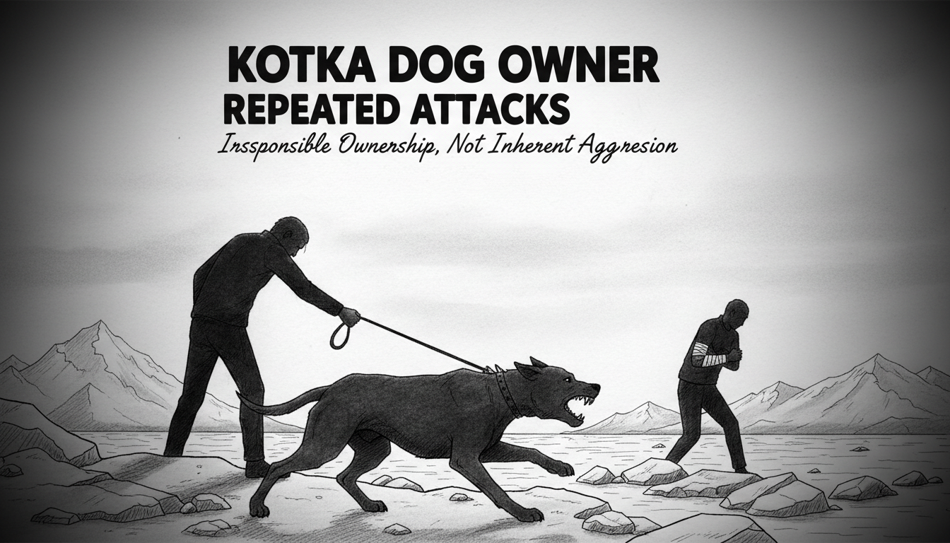 Kotka Dog Owner Faces Multiple Charges After Repeated Attacks