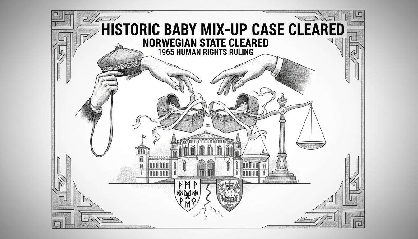 Norwegian State Cleared in Historic Baby Mix-Up Case