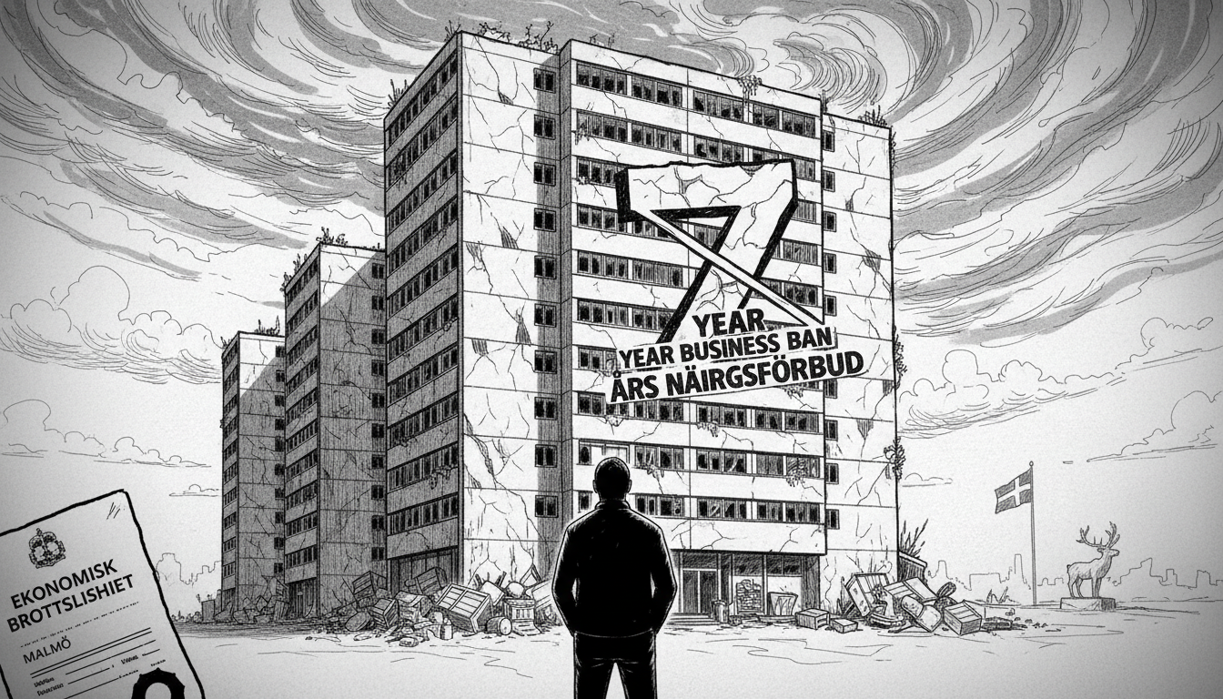 Man Charged with Major Economic Crimes in Malmö's Chinese Wall Complex