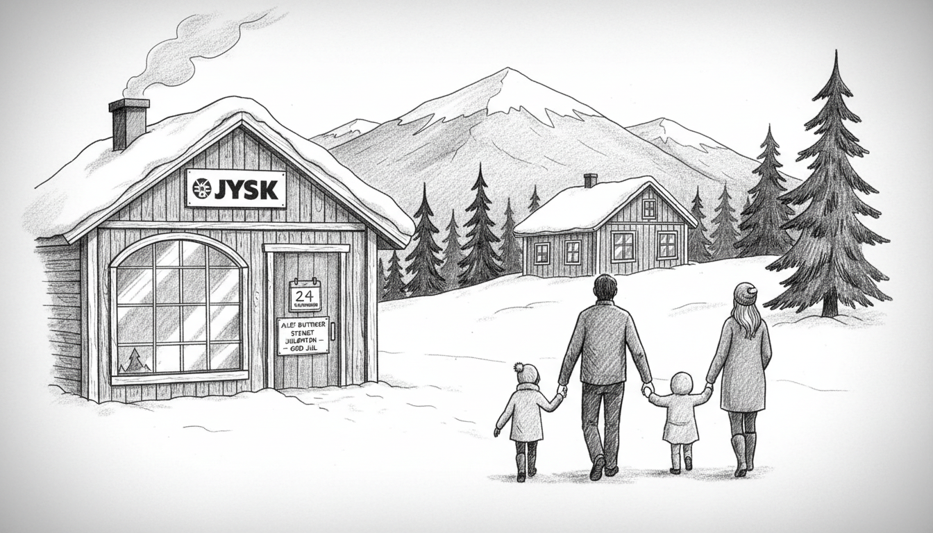 Jysk Stores Close on Christmas Eve in Norway