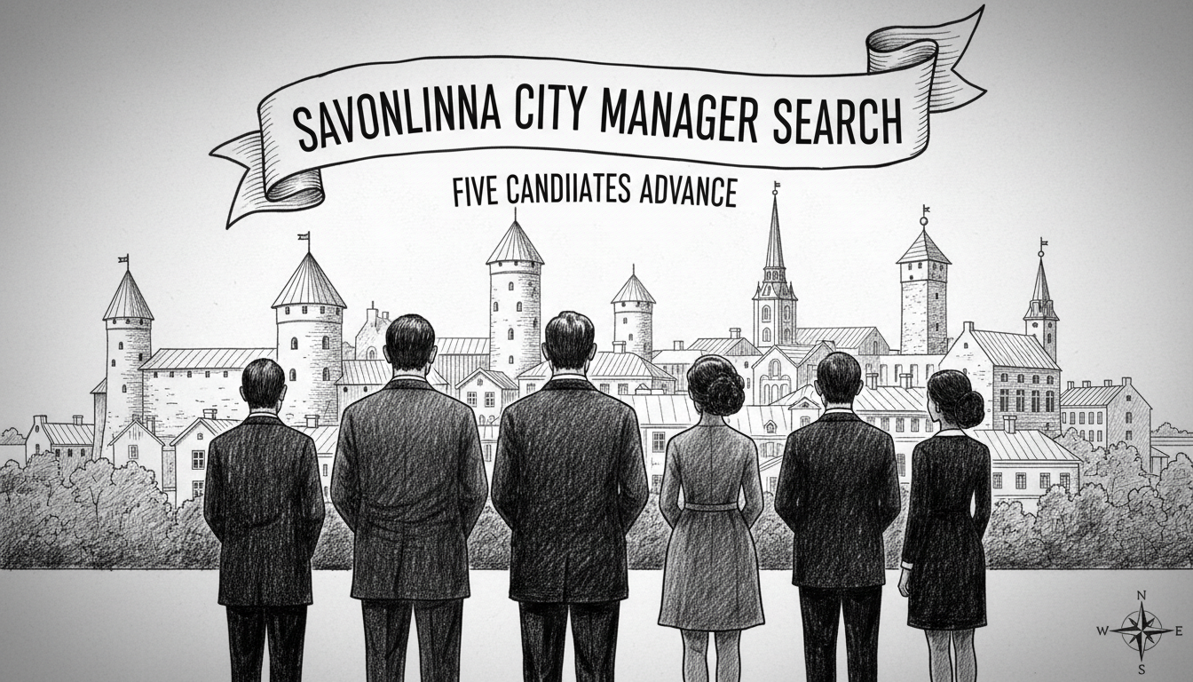 Five Candidates Advance in Savonlinna City Manager Search
