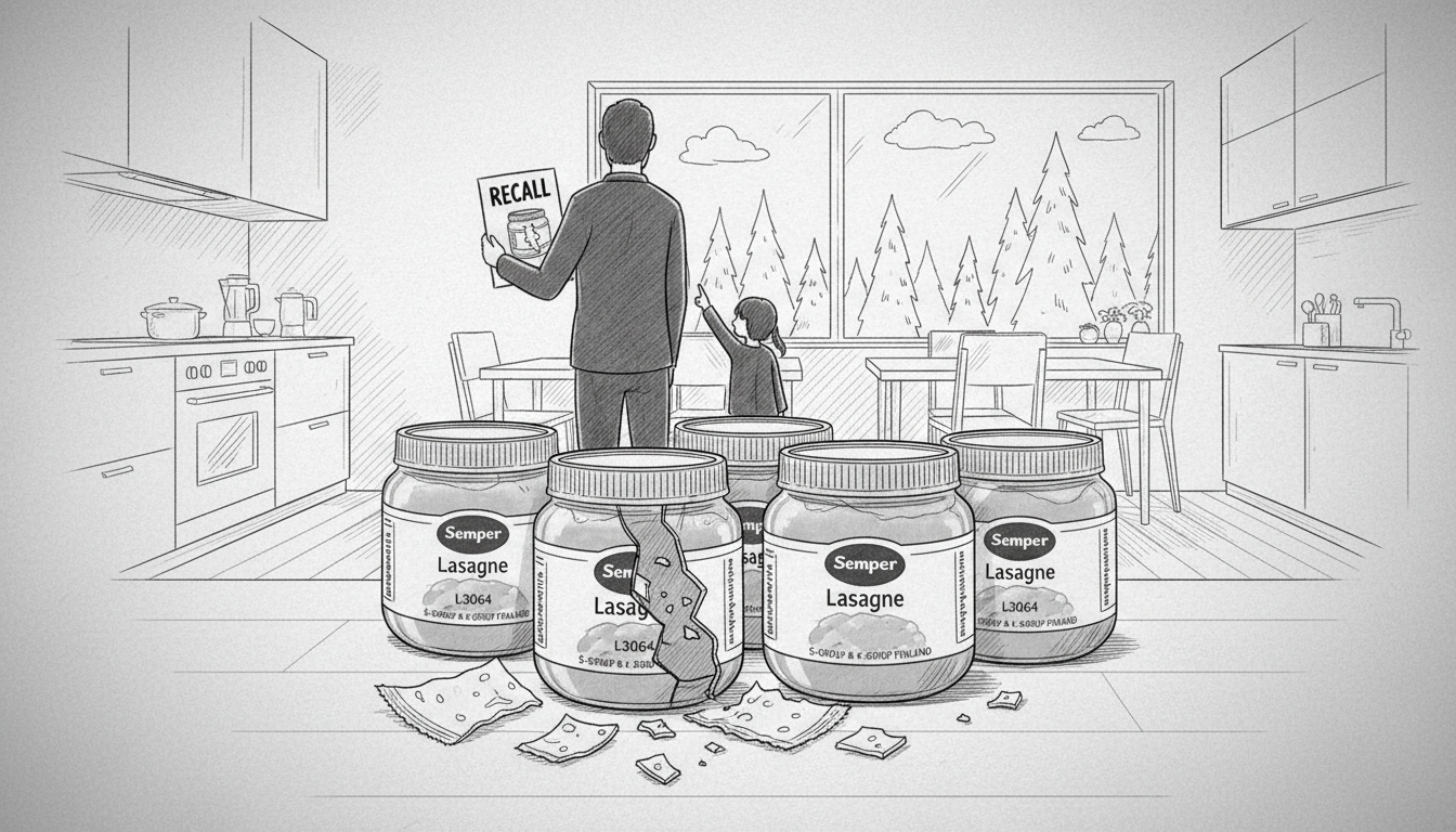 Plastic Pieces Found in Children's Food Jars Prompt Lasagne Recall