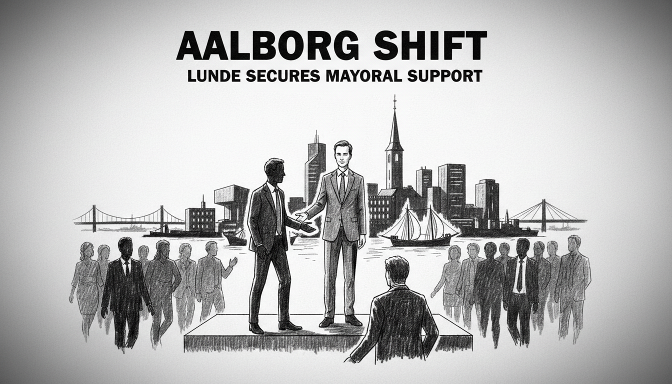 Political Shift in Aalborg as Jes Lunde Secures Mayoral Support