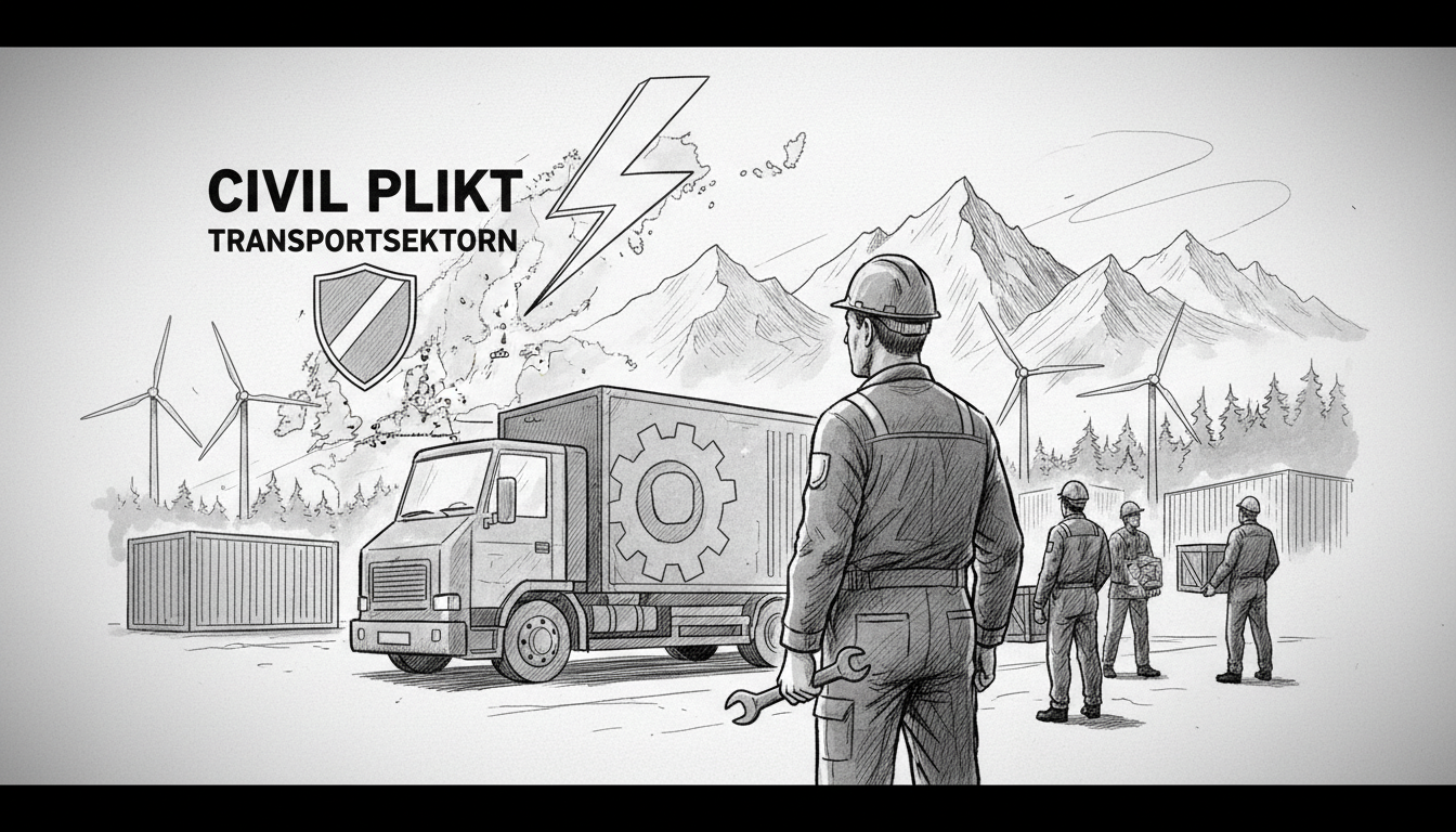 Sweden Considers Civil Duty for Transport Sector