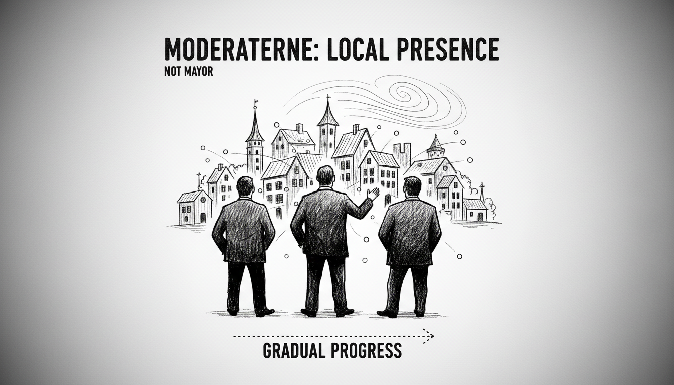 Moderaterne Focus on Local Presence Rather Than Mayor Positions in Danish Elections