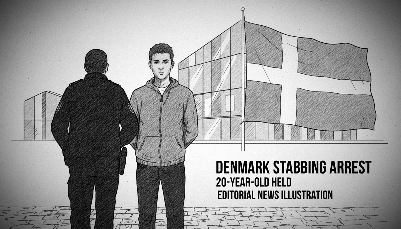 Denmark Stabbing Arrest: 20-Year-Old Held After Attack