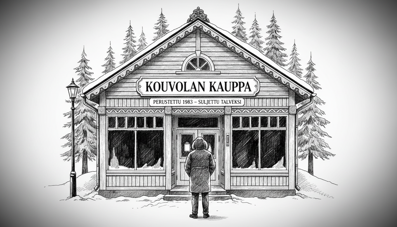 Finland Retail Shift: 40-Year Kouvola Store Closes for Winter