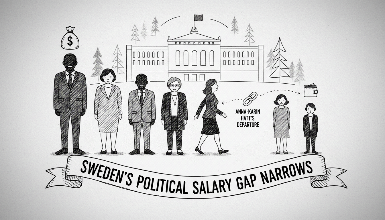 Sweden's Political Leaders With Highest and Lowest Salaries