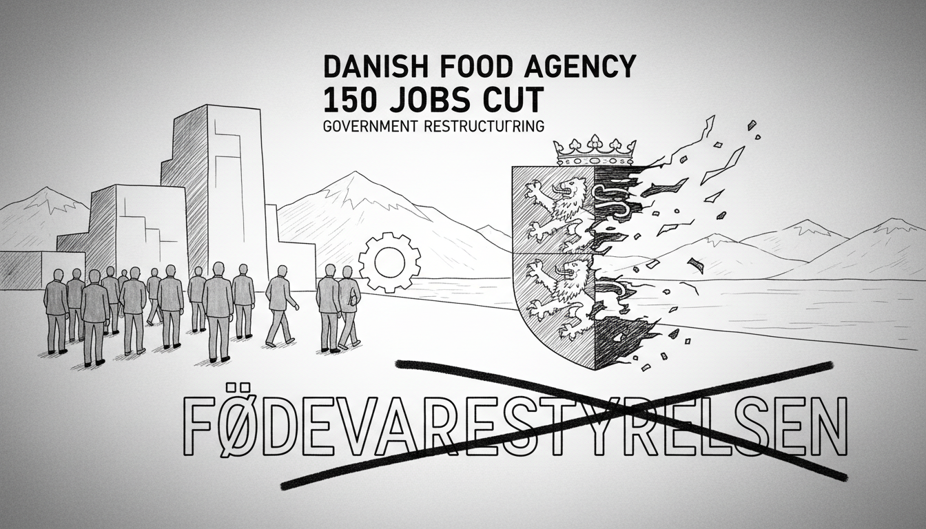 Danish Food Agency Cuts 150 Jobs in Government Restructuring