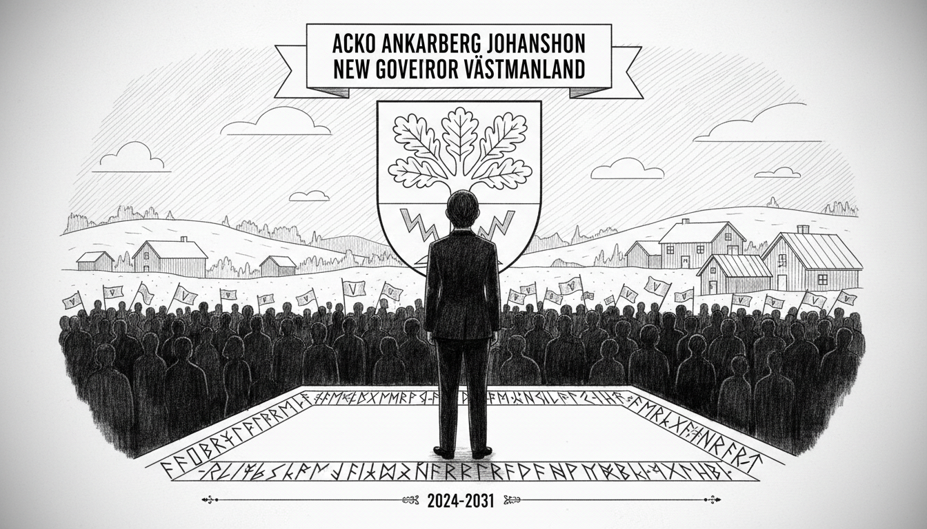New Governor Acko Ankarberg Johansson Takes Office in Västmanland