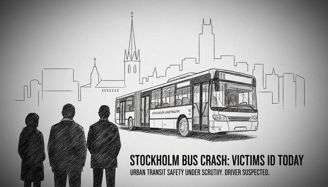 Stockholm Bus Crash Victims May Be Identified Today