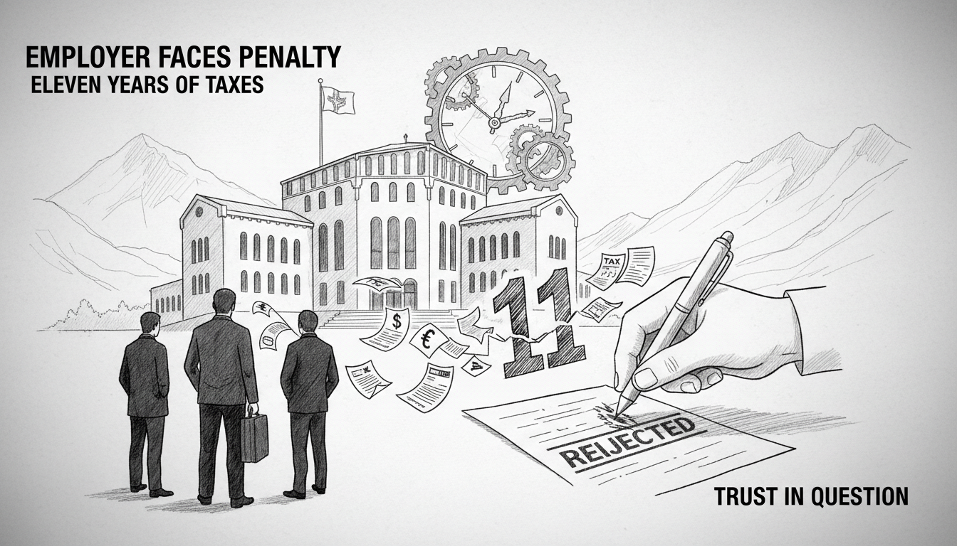 Employer Faces Penalty After Hiring Worker Who Paid Taxes for Eleven Years