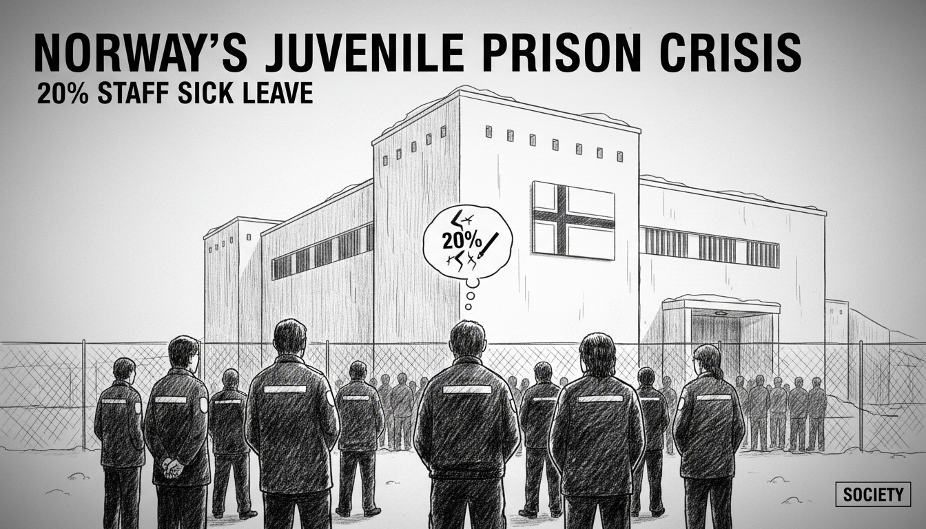 Norway's Juvenile Prison Crisis: 20% Staff Sick Leave
