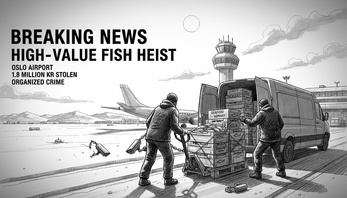 High-Value Fish Stolen from Oslo Airport in Brazen Heist
