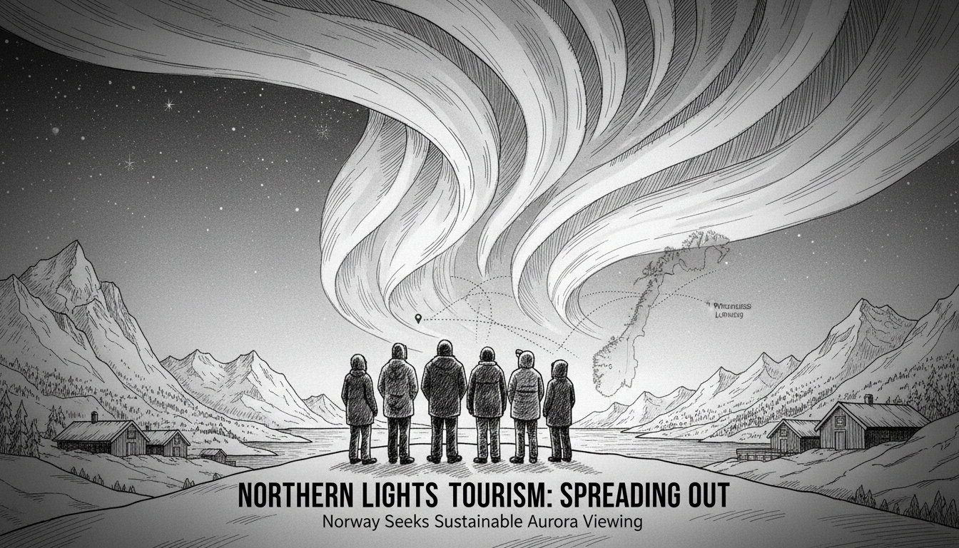 Northern Lights Tourists Flock to Norway as Industry Seeks to Spread Them Out