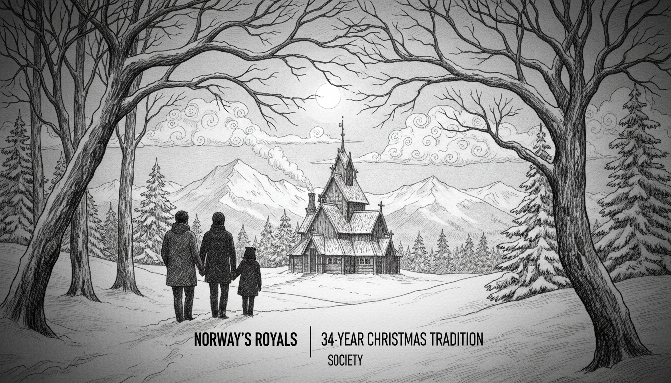 Norway's Royals Mark 34-Year Christmas Tradition