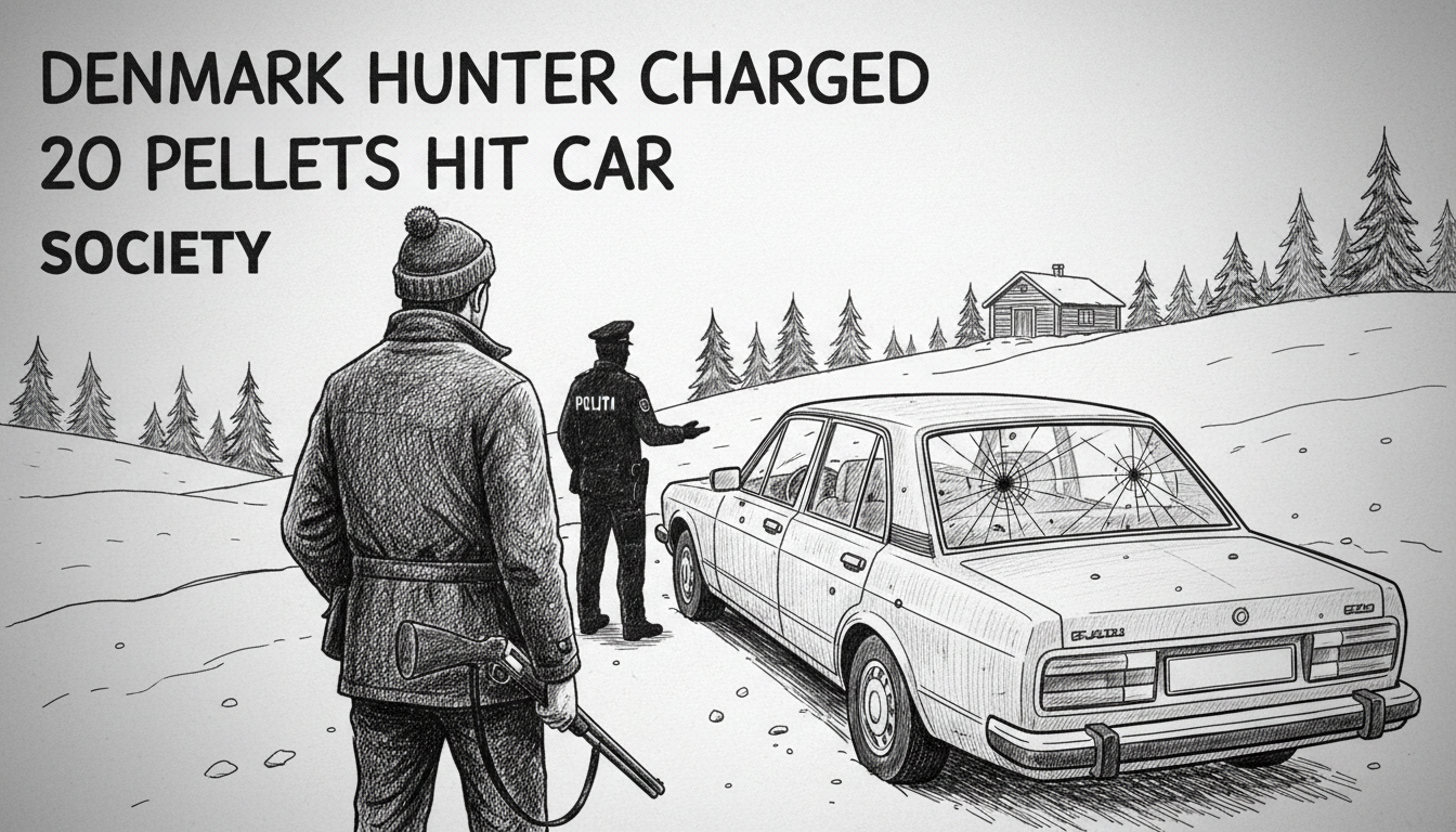 Denmark Hunter Charged After 20 Pellets Hit Car