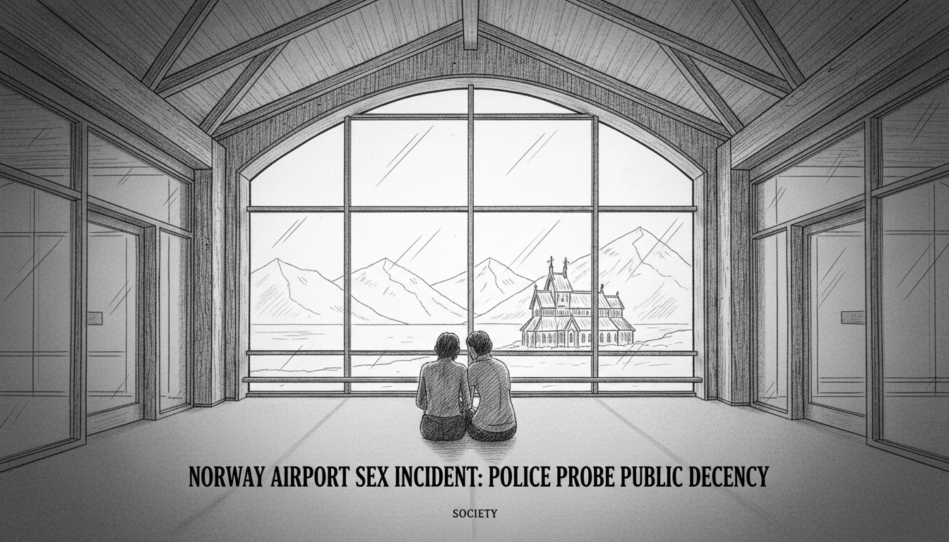 Norway Airport Sex Incident: Police Probe Public Decency