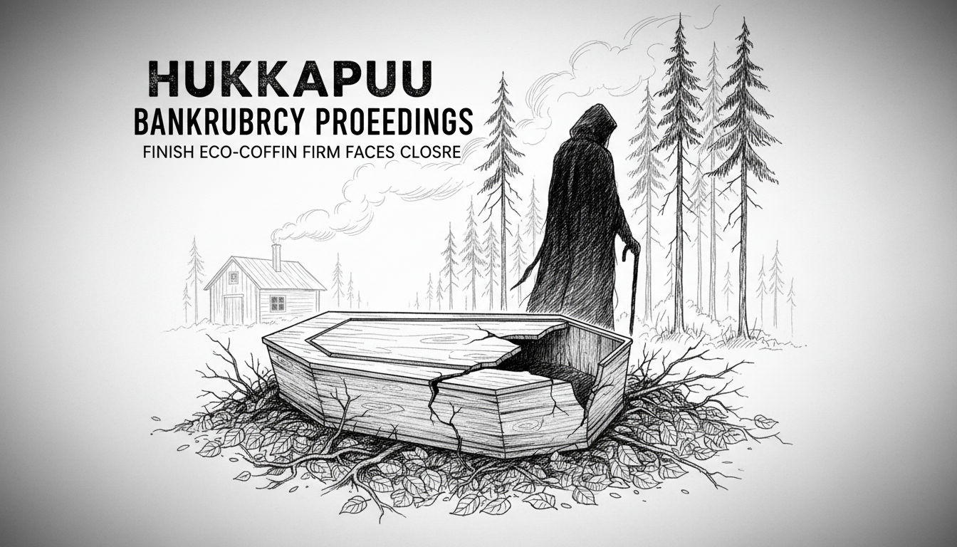 Finnish Eco-Coffin Firm Hukkapuu Enters Bankruptcy Proceedings