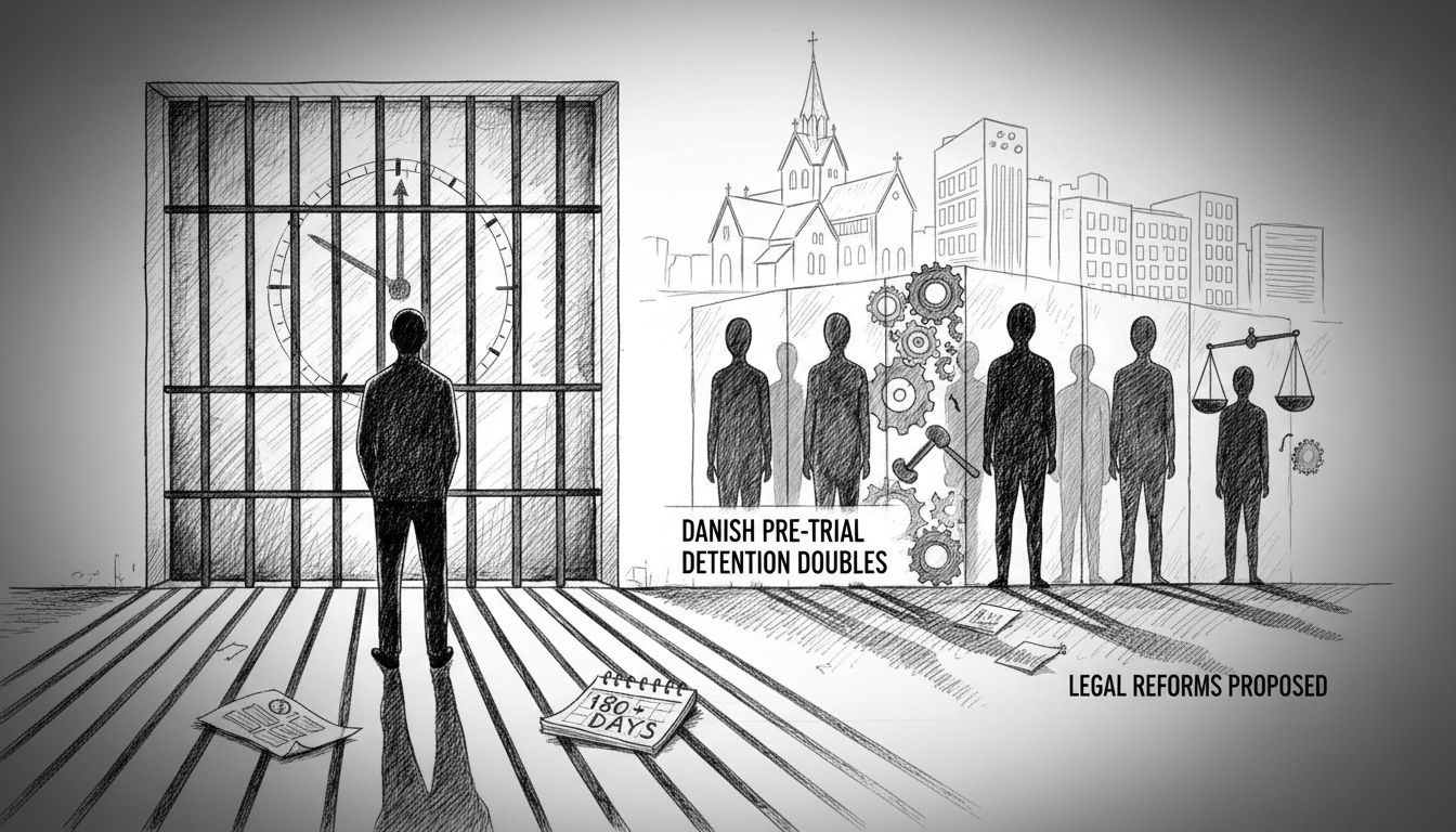Denmark's Pre-trial Detention Periods Double in Length