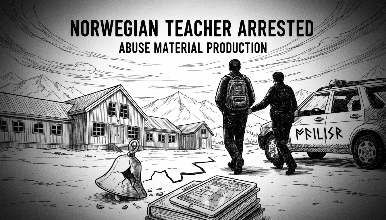 Teacher Charged with Production of Abuse Material