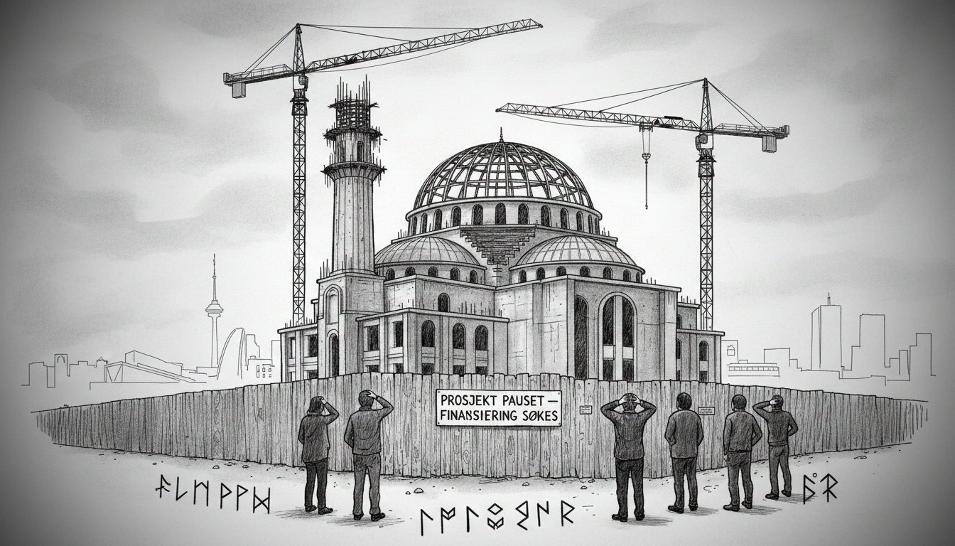 Construction of Oslo Mosque Paused Due to Funding Shortfall