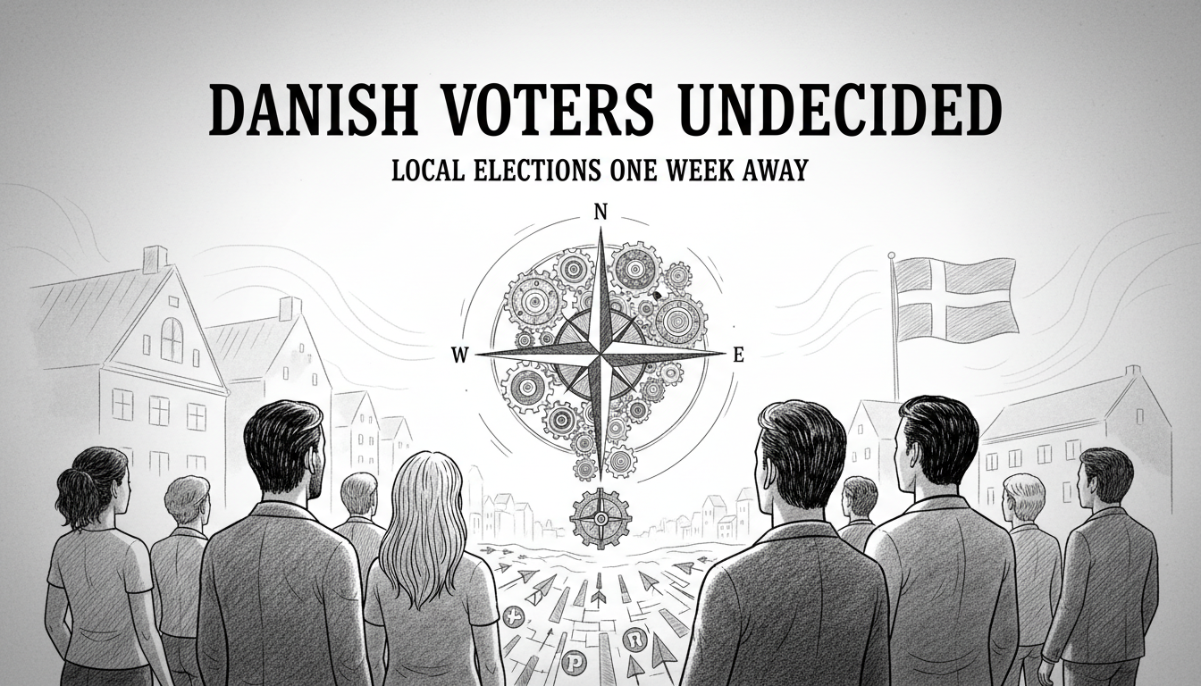 Nearly Half of Danish Voters Still Undecided Ahead of Local Elections