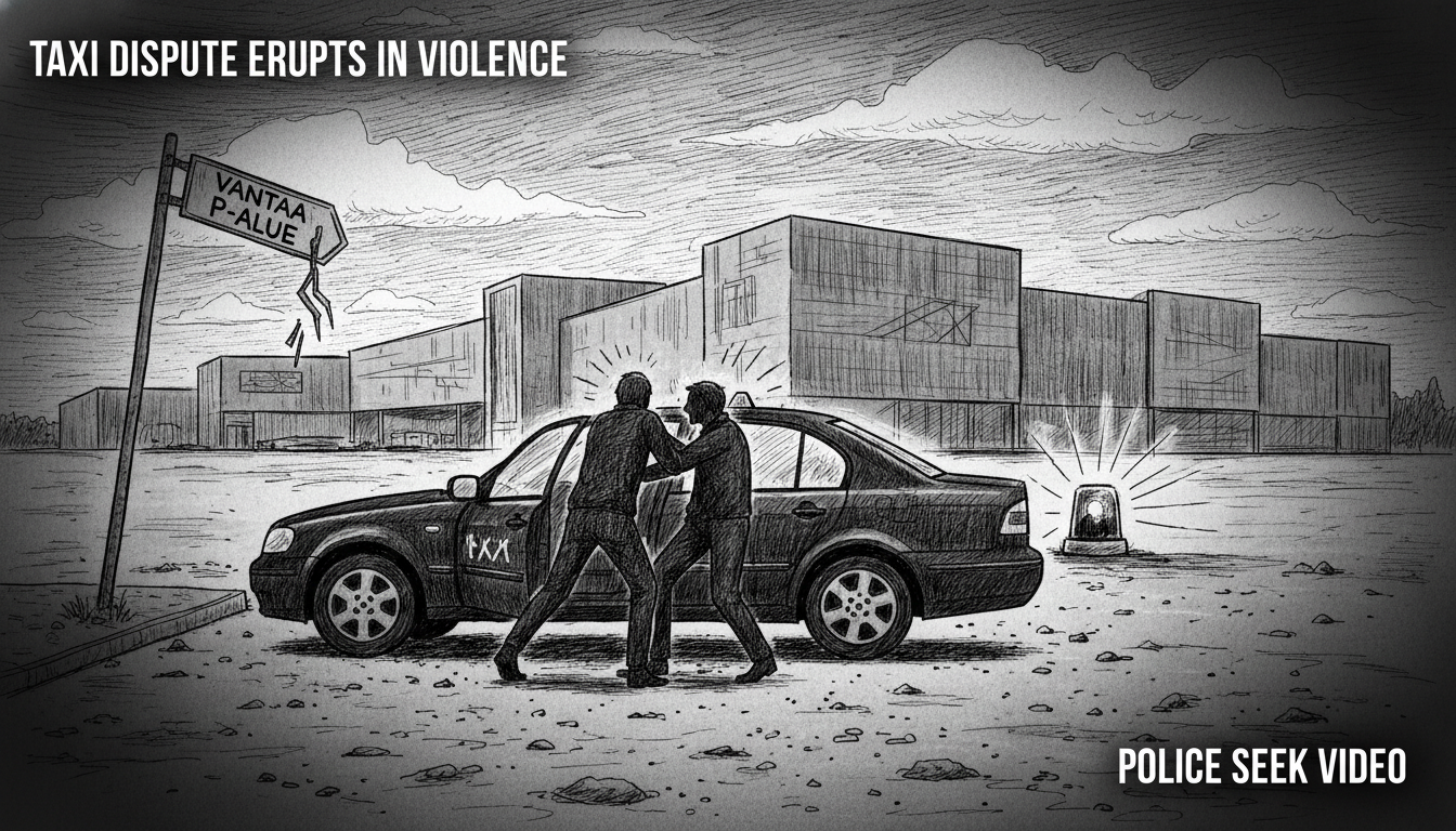 Taxi Driver and Passenger Clash Violently in Vantaa Parking Lot