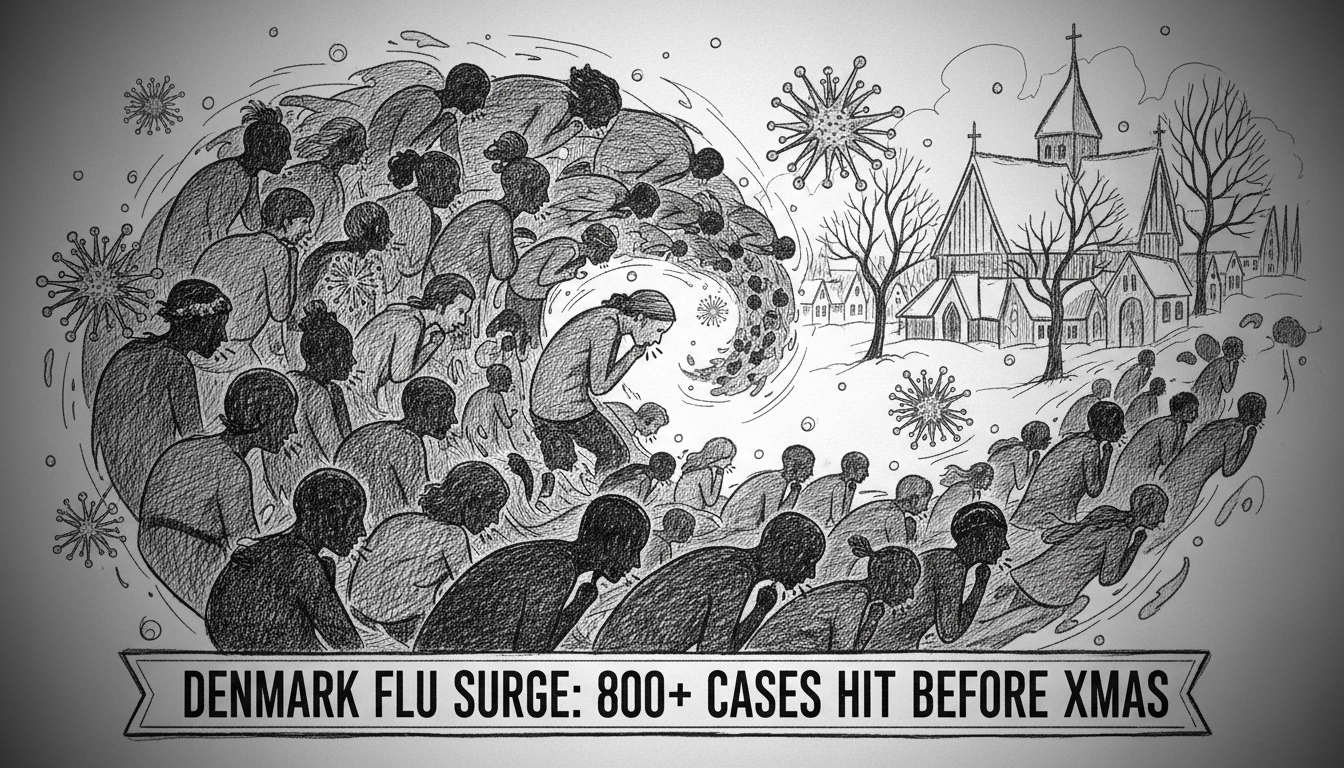 Denmark Flu Surge: 800+ Cases Hit Before Christmas