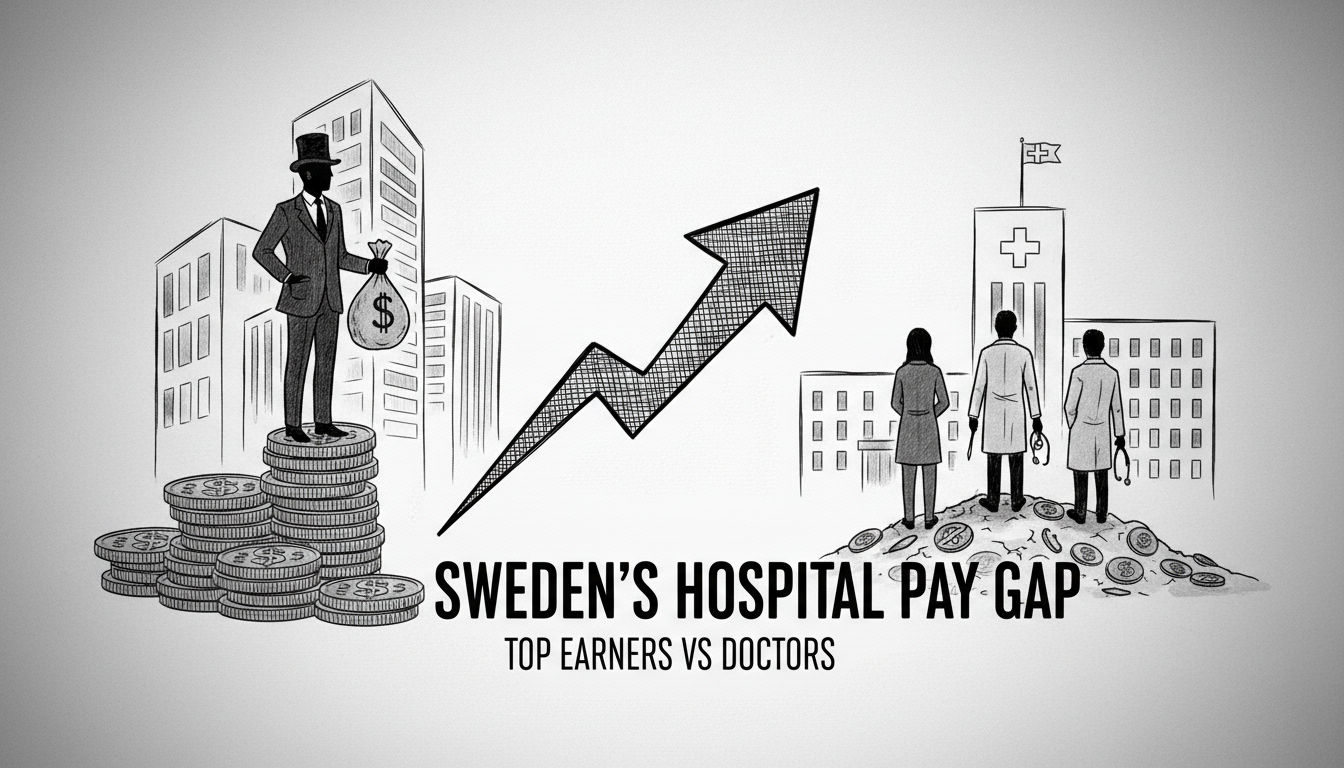 Sweden's Hospital Pay Gap: Top Earners vs Doctors